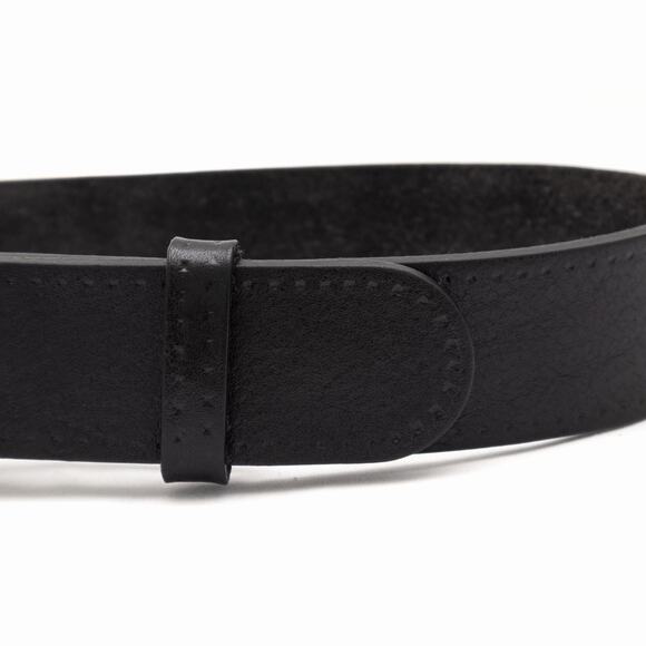 Gucci Black Calfskin Leather Gold Braided Woven G Logo Buckle Belt 85•34 main image 7